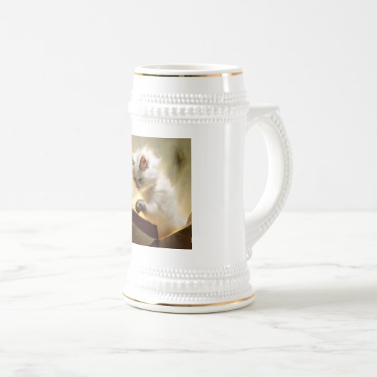 Chantilly-Tiffany Cat Bierpul (Voorkant rechts)