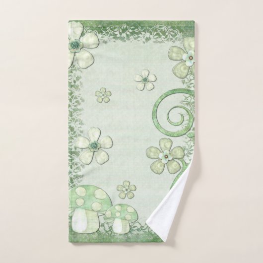Chantily Whimsical Mixed Media Bad Handdoek (Handdoek)