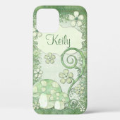 Chantily Whimsical Mixed Media GEPERSONALISEERD Case-Mate iPhone Case (Achterkant)