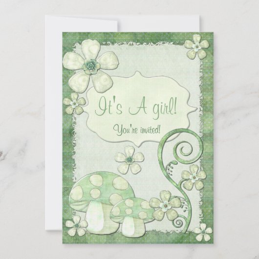 Chantily Whimsical Mixed Media Kaart (Voorkant)