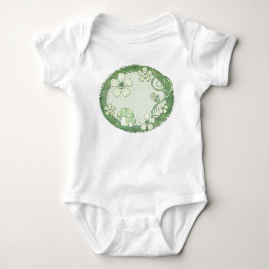 Chantily Whimsical Mixed Media Romper (Voorkant)