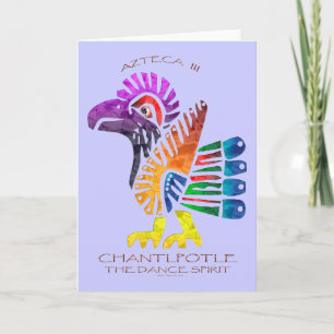 CHANTLPOTLE de Geest van de dans Feestdagen Kaart