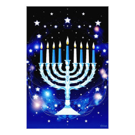 CHANUKA FOTO AFDRUK