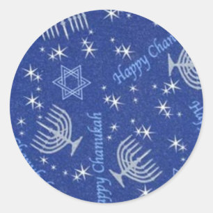 Chanuka Happy Ronde Sticker