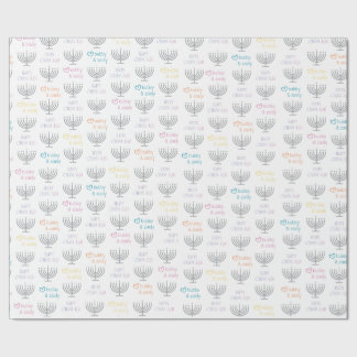 Chanuka Wrapping Paper Cadeaupapier
