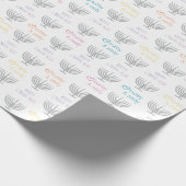 Chanuka Wrapping Paper Cadeaupapier (Hoek)