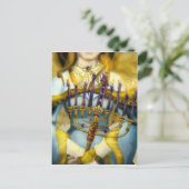 Chanukah Angel Briefkaart (Staand voorkant)