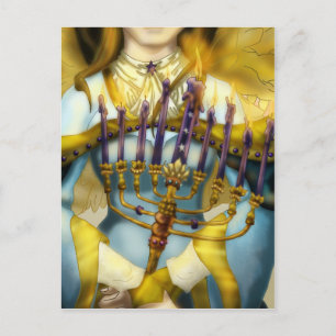 Chanukah Angel Briefkaart