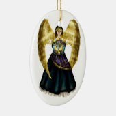 Chanukah Angel Keramisch Ornament (Rechts)