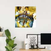Chanukah Angel Poster (Thuiskantoor)
