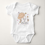 Chanukah Baby Pink Baby Bodysuit<br><div class="desc">Chanukah Baby Jersey Bodysuit. , "Baby Roze." Personaliseer door bericht te veranderen. Kies uw favoriete doopvontstijl, kleur, en grootte voor tekst. Bedankt om te stoppen en te winkelen. Veel waardering! Happy Hanukkah/Chanukah! Stijl: Baby Jersey Bodysuit is niet alle baby-kostuums gelijk gemaakt - deze populaire stijl is een must-have voor je...</div>