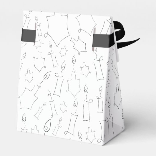 Chanukah Bedankdoosjes (Achterkant)