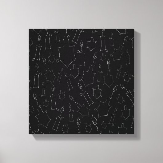 Chanukah Canvas Afdruk (Voorkant)