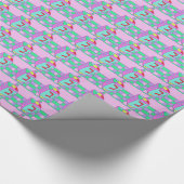 Chanukah Dreidel Gift Wrap Cadeaupapier (Hoek)