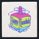 Chanukah Dreidel Stenen Onderzetter<br><div class="desc">Dreidel,  droidel,  droomde dat we het voor je maakten op Chanoekah cadeaus en cadeau voor de feestdagen.</div>