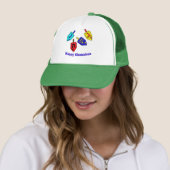 Chanukah Dreidels Trucker Pet (In situ)