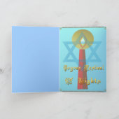 Chanukah Feestdagen Kaart (Binnen)