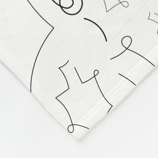 Chanukah Fleece Deken (Hoek)