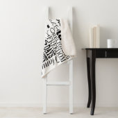 Chanukah Fun Words Sherpa Blanket/Medium Sherpa Deken (In situ)