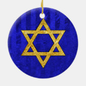 Chanukah Hanukkah חֲ נֻ כָּ ה Keramisch Ornament (Achterkant)