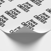 Chanukah hanukkah Jews voor kazen grappig Cadeaupapier (Hoek)