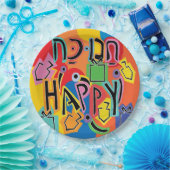 Chanukah Happy Bright Papieren Bordje (Feest)