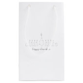 Chanukah Klein Cadeauzakje (Achterkant)