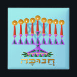 Chanukah Magneet<br><div class="desc">Joyous Chanukah</div>