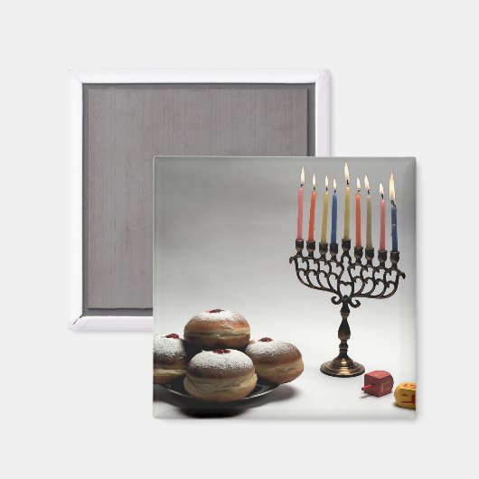 Chanukah Magnet (Voorkant / Achterkant)