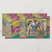 Chanukah Menorahs Feestdagenkaart (Voorkant / Achterkant)