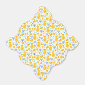 Chanukah Menorahs Gelt Pitcher Oil White Blue Bedankdoosjes (Uitgevouwen)