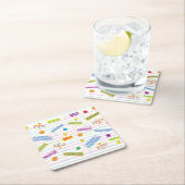 Chanukah Party Time Kartonnen Onderzetters (Insitu)