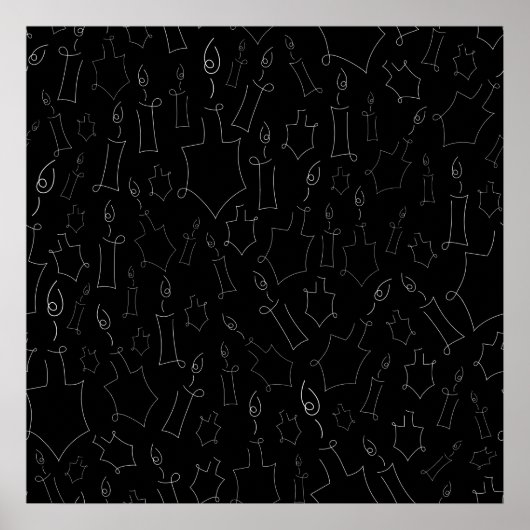 Chanukah-Poster Poster (Voorkant)