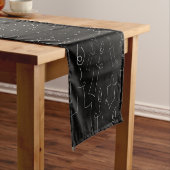Chanukah Short Table Runner Korte Tafelloper (Voorbeeld)