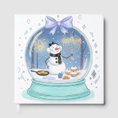 Chanukah Snow Globe Gastenboek (Voorkant)