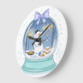 Chanukah Snow Globe Grote Klok (Hoek)