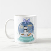 Chanukah Snow Globe Koffiemok (Links)