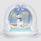 Chanukah Snow Globe Sneeuwbol (Voorkant)