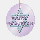 Chanukah Star van David Keramisch Ornament (Links)