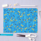 Chanukah Streamers Hanukkah Blue Banners Tissuepapier (Craft)