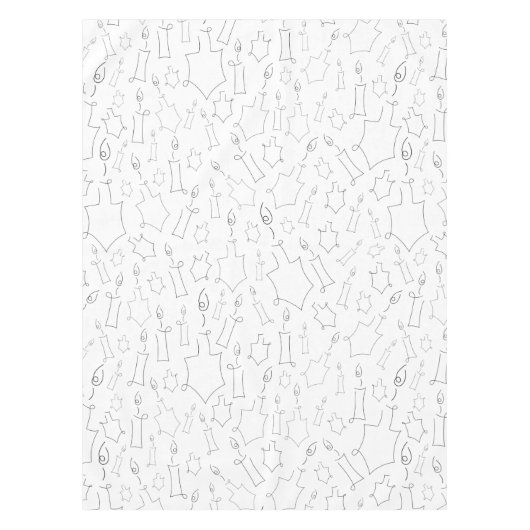 Chanukah Tafelkleed (Voorkant)