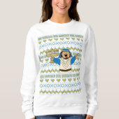 Chanukah Ugly Sweatshirt Bling (Voorkant)