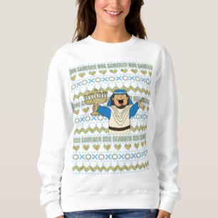 Chanukah Ugly Sweatshirt Bling