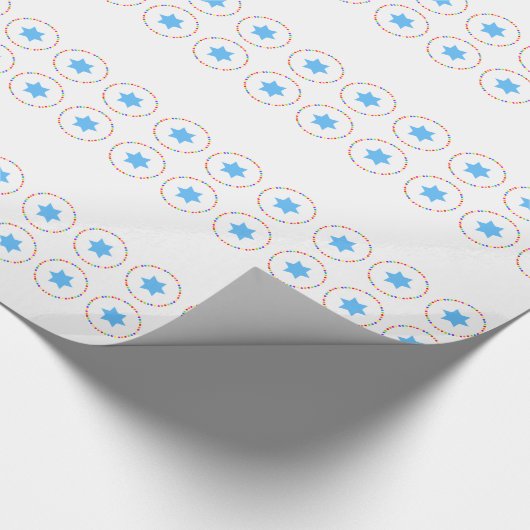 Chanukah Wrapping Paper Cadeaupapier (Hoek)