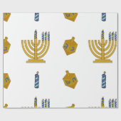 Chanukah Wrapping Paper Cadeaupapier (Vlak)