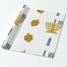 Chanukah Wrapping Paper Cadeaupapier