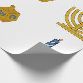 Chanukah Wrapping Paper Cadeaupapier (Hoek)