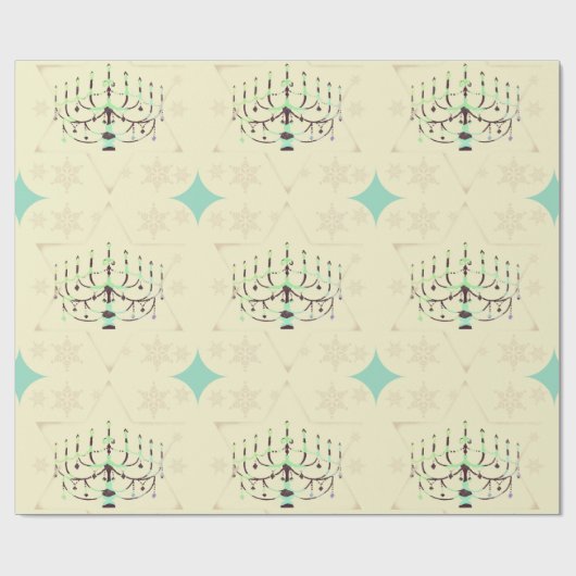 Chanukah Wrapping Paper Cadeaupapier (Vlak)