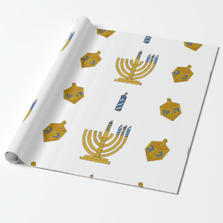 Chanukah Wrapping Paper Cadeaupapier