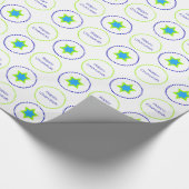 Chanukah Wrapping Paper Cadeaupapier (Hoek)